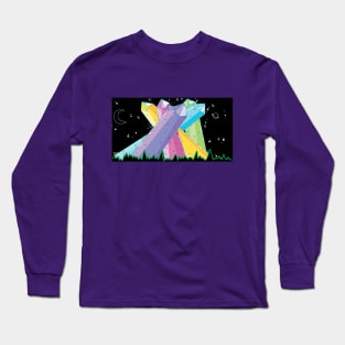 rainbow crystals Long Sleeve T-Shirt